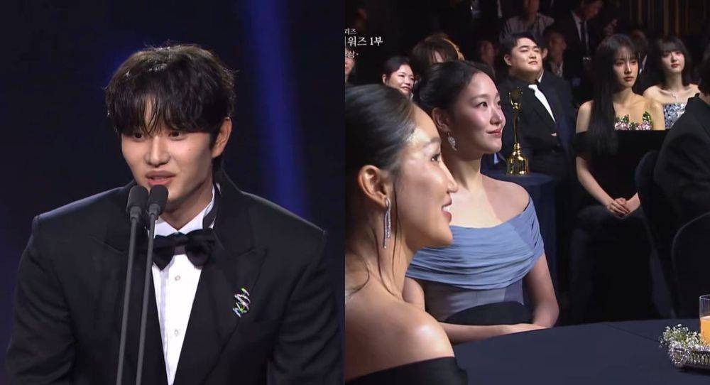 Kim Jae Won wins Best New Actor for 'Yumi’s Cells Season 3' and warmly thanks Kim Go Eun for helping him learn and feel supported on set