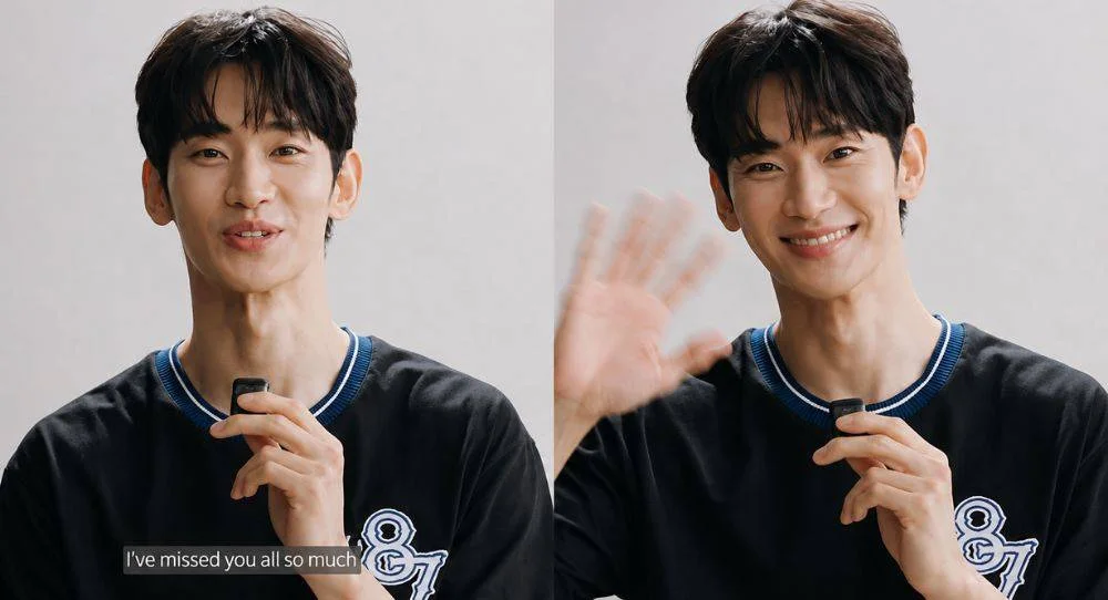 Kim Soo Hyun returns with a bright smile after a long break and tells fans “I missed you so much” in new Bench campaign video