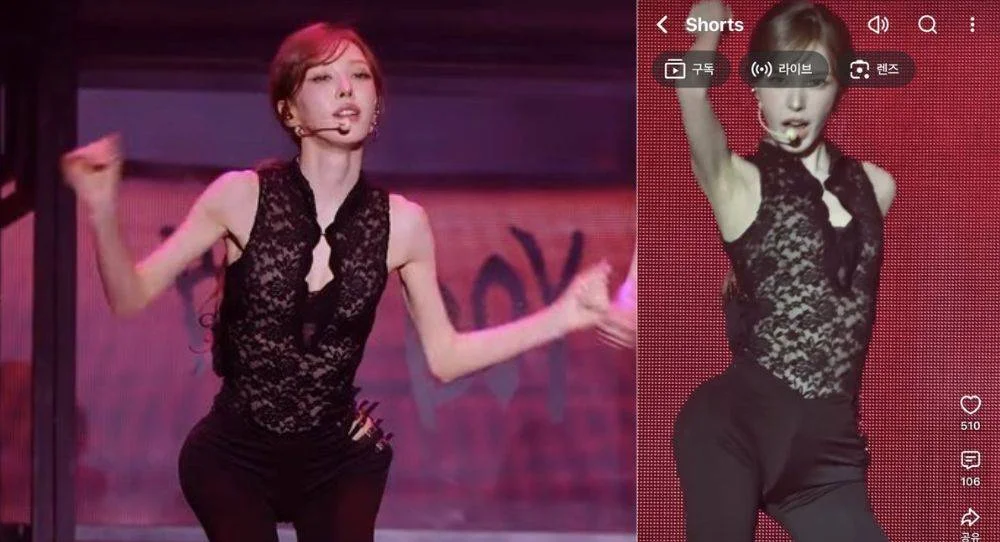 K-netizens express concern over Red Velvet Wendy’s noticeably slimmer appearance and styling after a recent Shorts video gains attention
