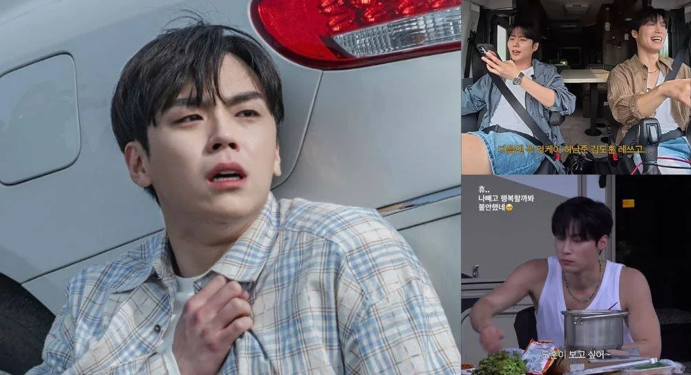 Kim Do Hoon gets playfully jealous after Heo Nam Jun and DAY6’s Young K go camping without him and jokes that he was worried they would have fun together
