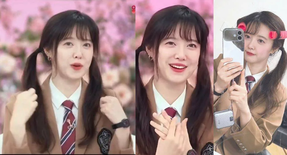 Goo Hye Sun brings back her ‘Boys Over Flowers’ school uniform look at age 43 as her self-developed hair rollers pass 30,000 sales