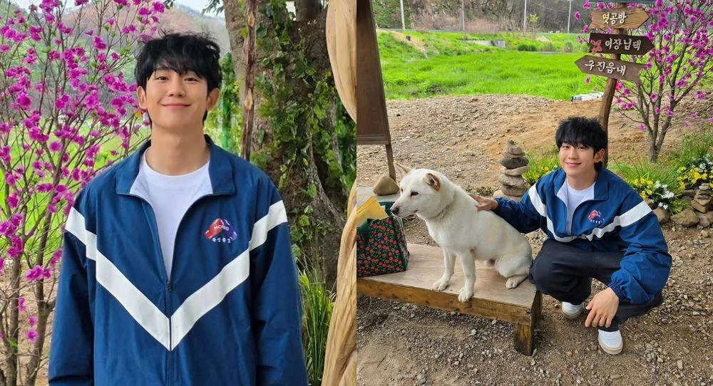 Jung Hae In shows off his youthful visuals in simple casual outfit as he invites fans to visit a traditional village