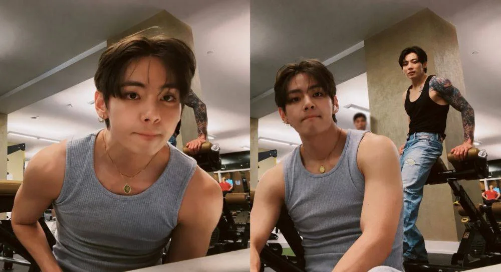 BTS’s V and Jungkook turn heads with muscular physiques in sleeveless gym video