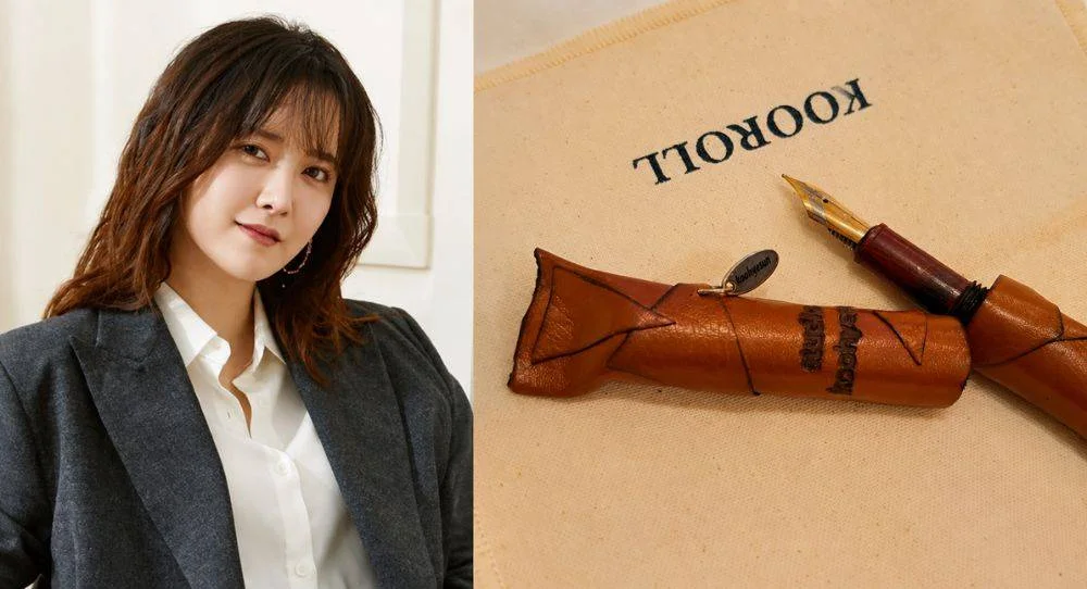 Koo Hye Sun draws attention again with 450,000 won handmade fountain pen after hair roller price debate