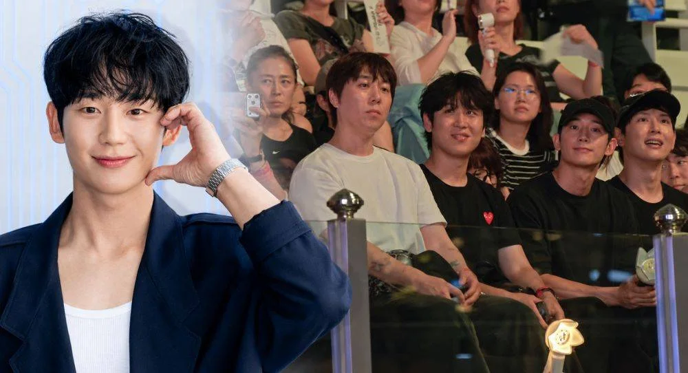Jung Hae In shows support for G-Dragon as he attends BIGBANG’s 20th anniversary concert