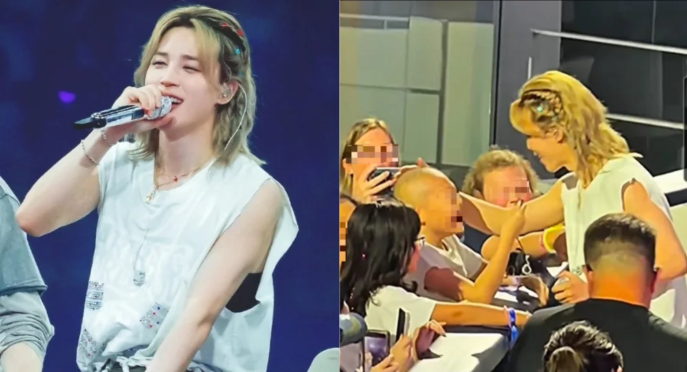 BTS’s Jimin draws attention with Taegeukgi-inspired outfit during U.S. concert on Korea’s Liberation Day