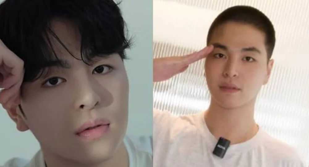 iKON’s Junhoe reveals freshly shaved head ahead of active-duty enlistment and tells fans “I’ll return safely and in good health”