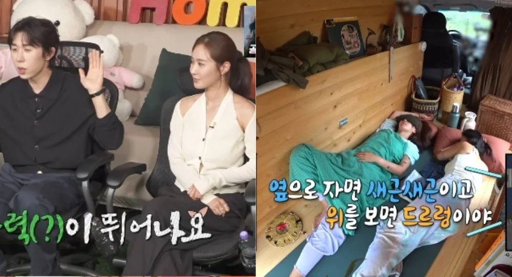 Girls’ Generation’s Yuri denies snoring as Code Kunst insists he knows what he heard