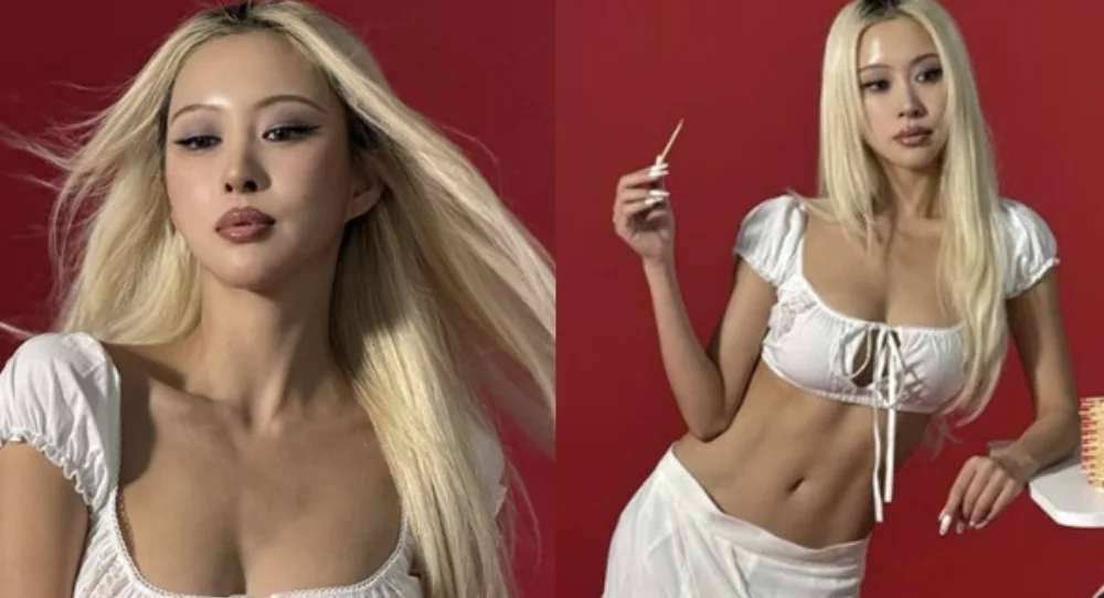 WJSN’s Dayoung shows a bolder side with defined abs and confident styling in new magazine photos