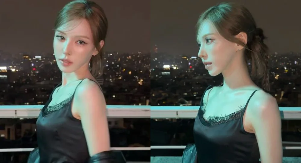 Red Velvet’s Wendy turns heads with sleek slip dress look in new photos