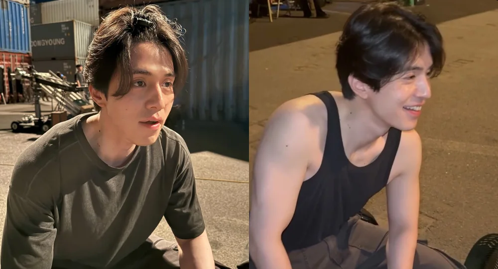 Lee Dong Wook still looks like the unforgettable Grim Reaper 10 years after Goblin as he battles the summer heat on set