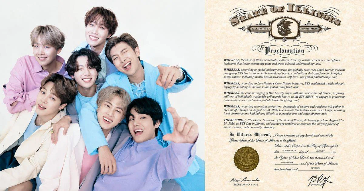 Illinois declares BTS Day as BTS returns to Chicago’s Soldier Field after 7 years
