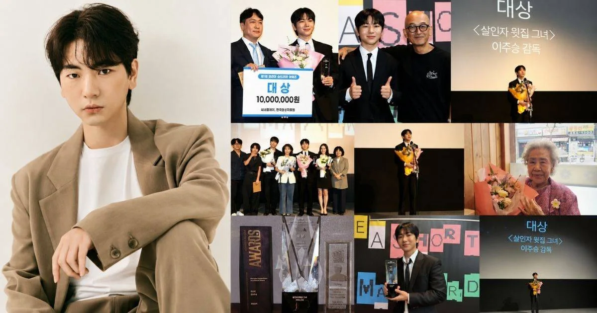 Lee Ju Seung wins Grand Prize for directing at first Korea Short Drama Awards