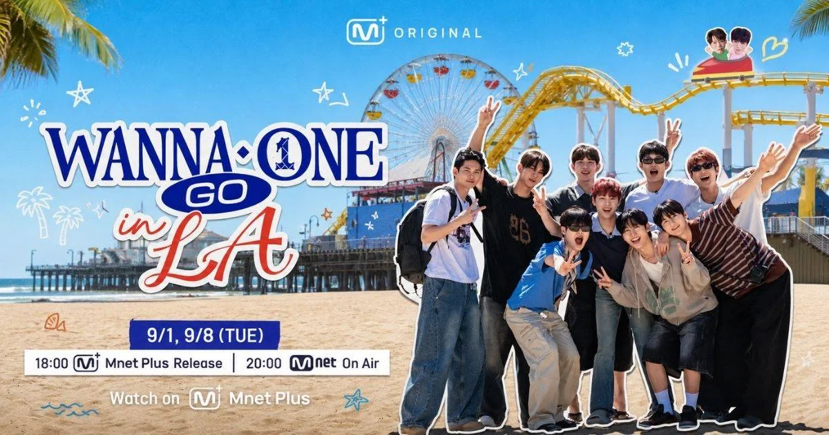 Wanna One reunites in Los Angeles as 'Wanna One Go in LA' prepares for September 1 premiere