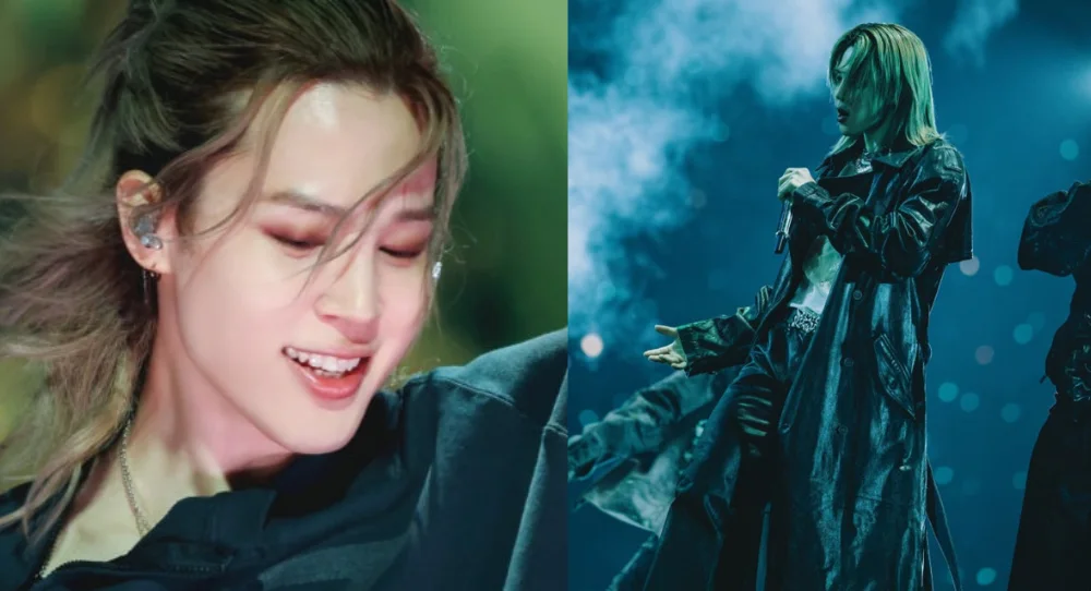 BTS’s Jimin earns ‘the night’s standout’ praise in Los Angeles as Son Heung Min joins the fun with his signature pose