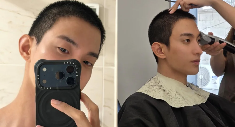 SEVENTEEN’s DK shares bold buzz cut selfies before military enlistment