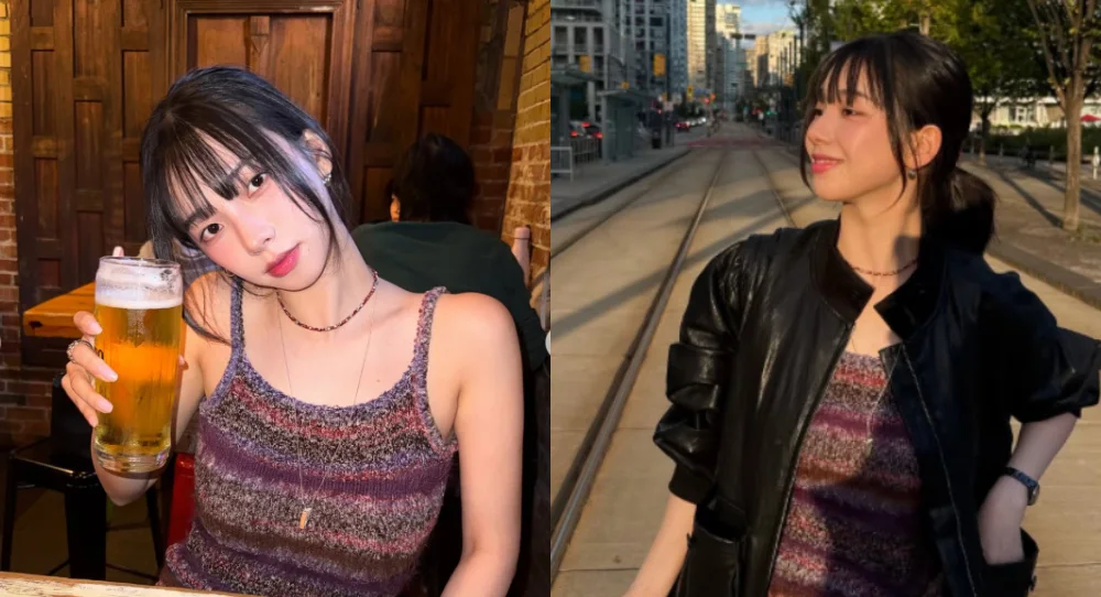 aespa’s Karina turns heads with relaxed beer photos during Toronto trip