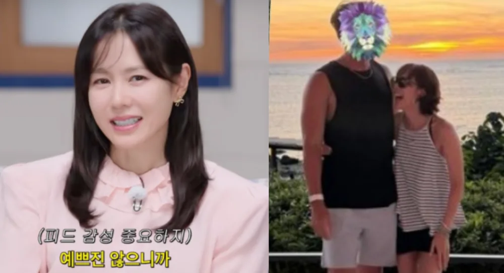Son Ye Jin reveals why she always covers husband Hyun Bin’s face with stickers in family photos