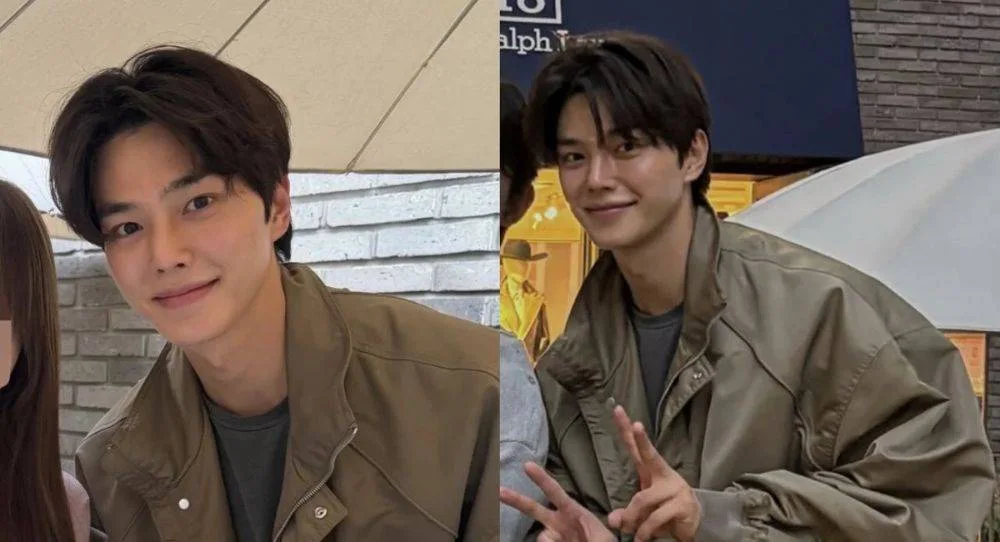 Song Kang surprises fan during casual café encounter as his towering height draws attention