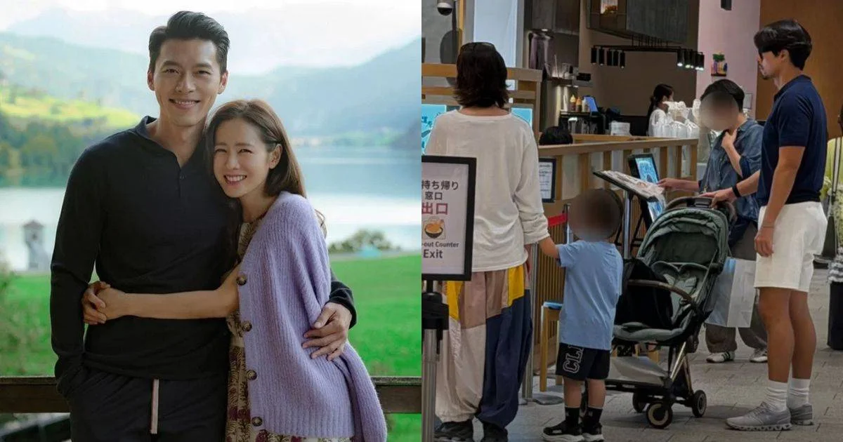 Hyun Bin and Son Ye Jin draw attention after sweet family photos from Tokyo trip with their son surface online