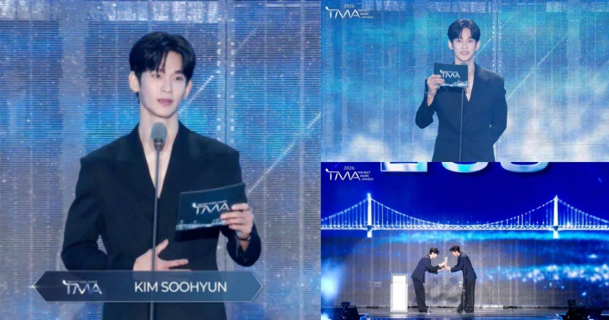 Kim Soo Hyun returns to Korean public stage after 18 months at 2026 TMA