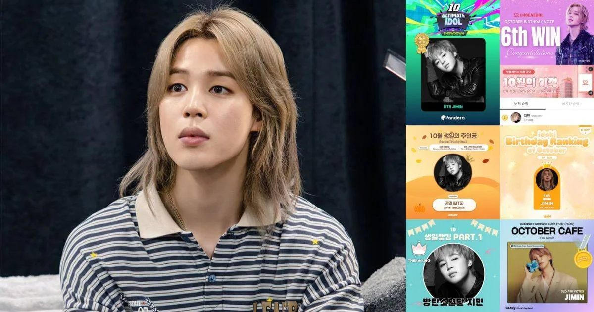 BTS’s Jimin sweeps six birthday polls as fans prepare huge October celebrations