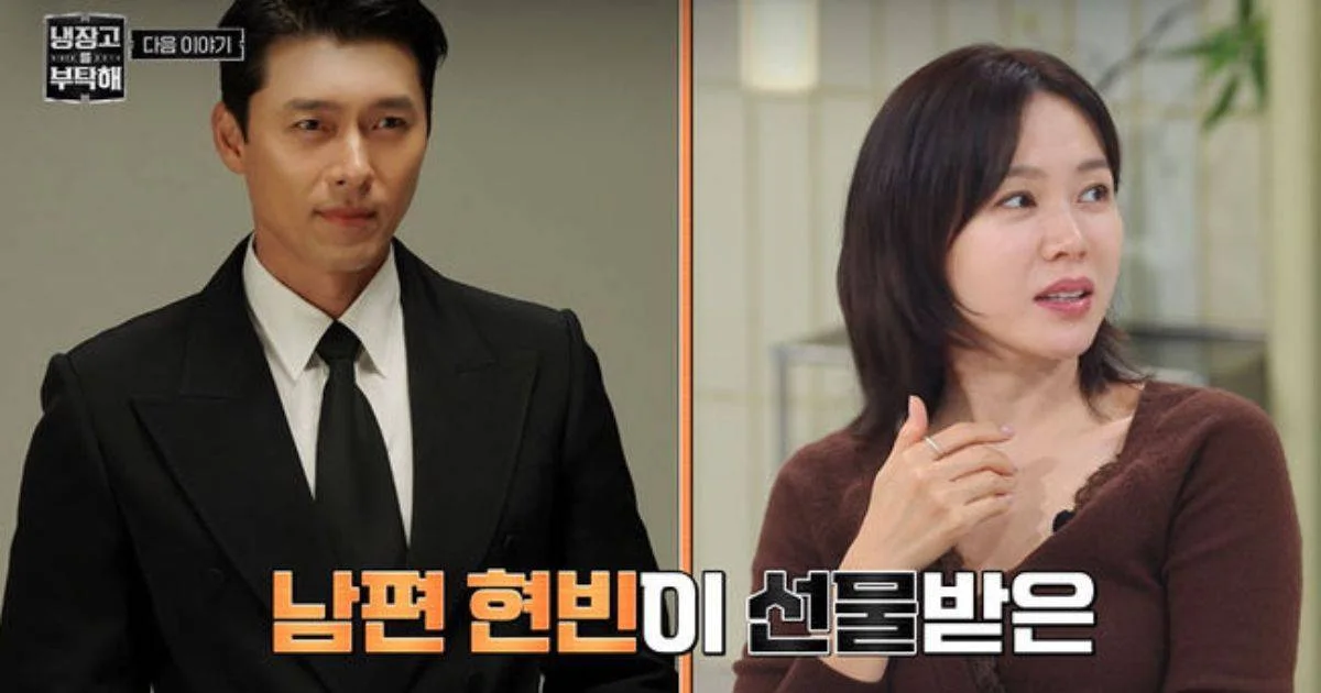 Son Ye Jin teases a look inside the refrigerator she shares with Hyun Bin
