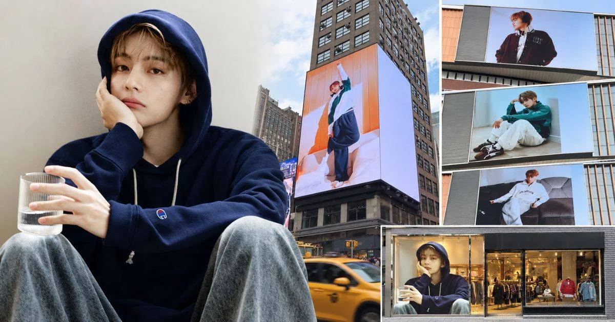 BTS V’s Champion collaboration creates 6.3 million dollar media impact in just 48 hours