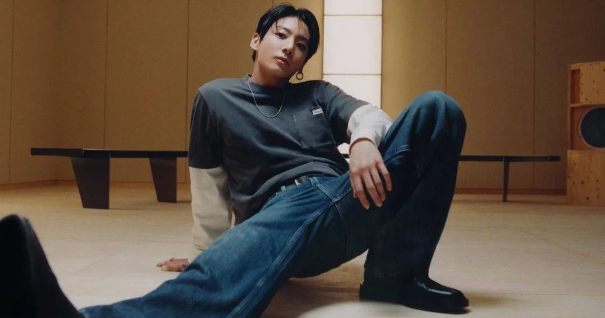 Jungkook turns a simple zipper sound into a beat before breaking into dance for Calvin Klein