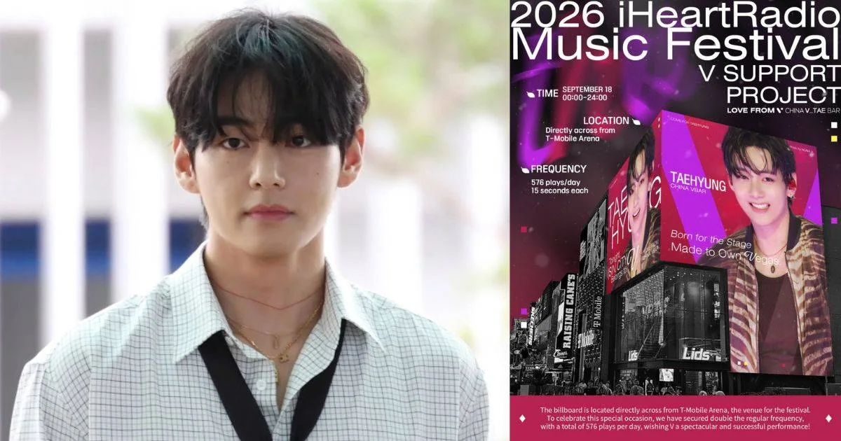 BTS V’s Chinese fans launch massive Las Vegas support ahead of iHeartRadio Music Festival