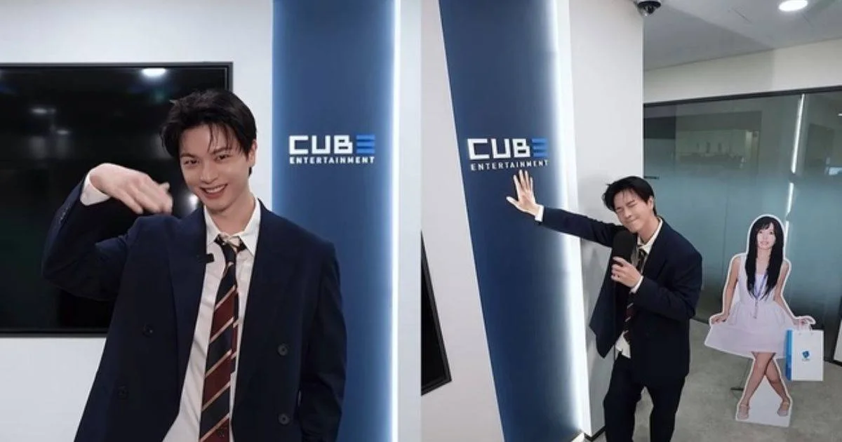 Yook Sungjae returns to Cube and jokingly tells Soyeon “Let’s leave together”