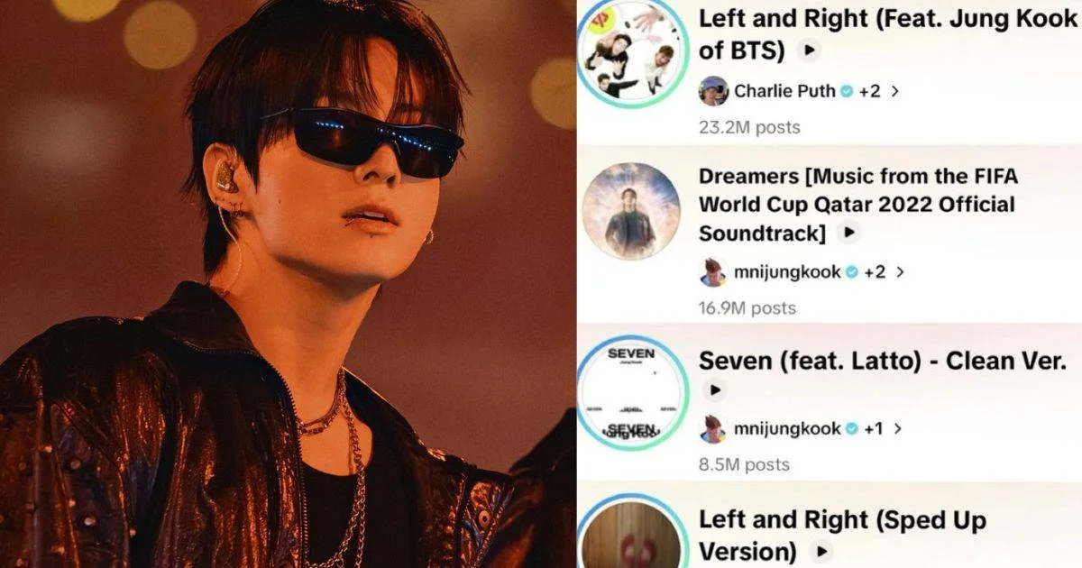 BTS’s Jungkook reaches new TikTok milestone with 10 songs used in over 1 million videos
