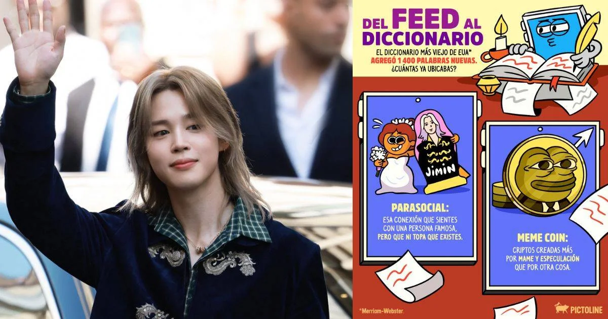 BTS Jimin unexpectedly appears in illustration explaining the word “parasocial”