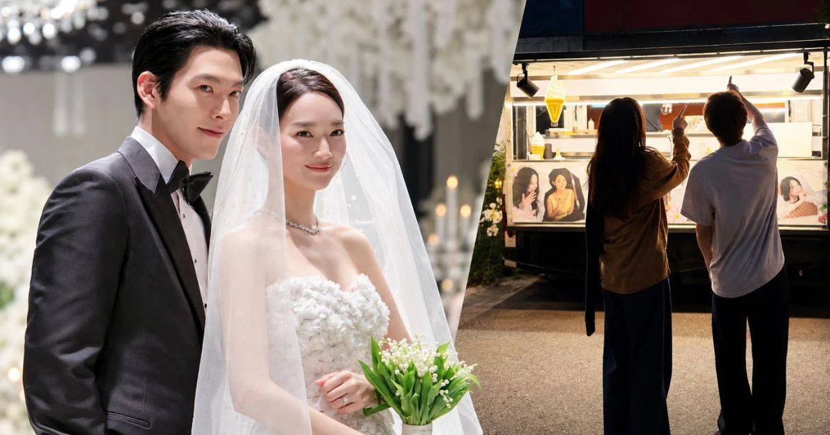 Kim Woo Bin sends sweet coffee truck to Shin Min Ah’s filming set with a special message