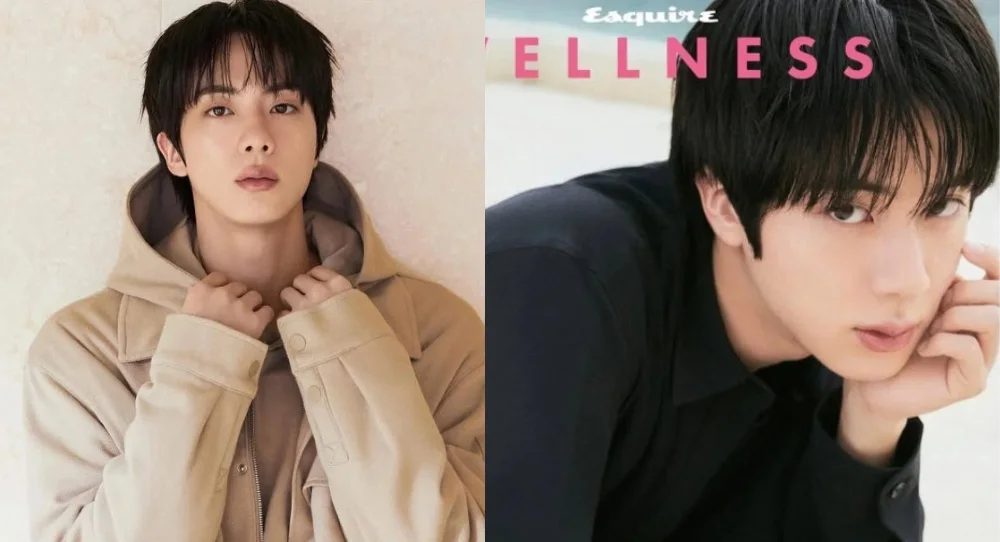 BTS’s Jin sweeps top 5 magazine sales spots with all five Esquire Wellness covers