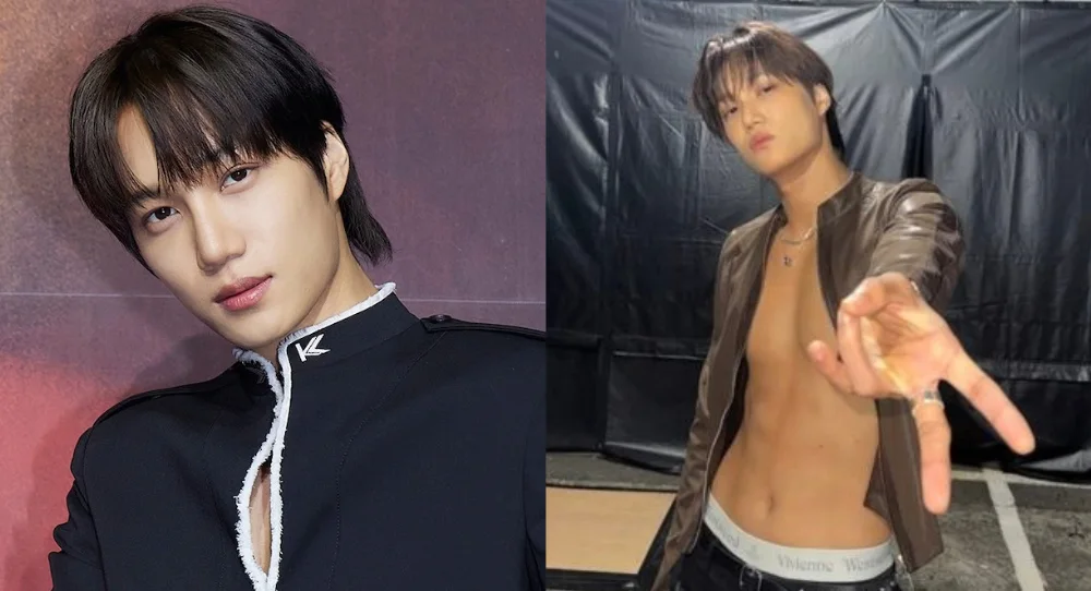 EXO’s Kai turns heads with wet-hair look and leather styling in new photos