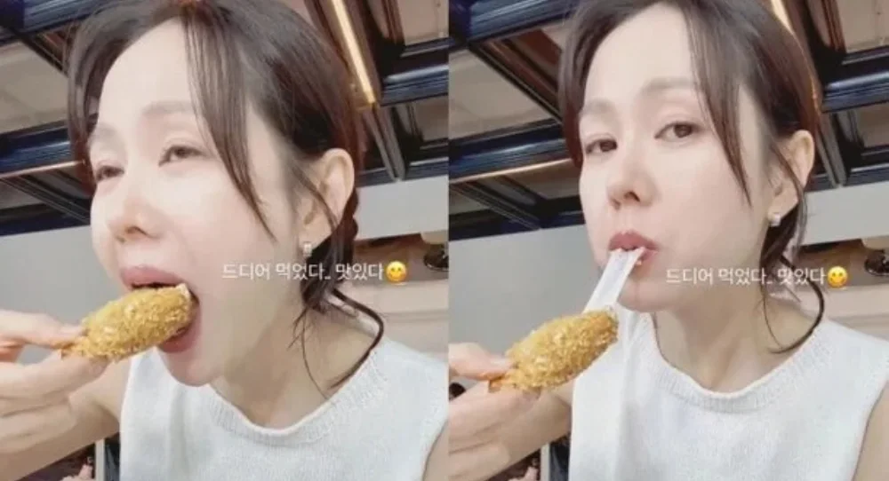 Son Ye Jin’s casual cheese stick video unexpectedly sparks Korea-Japan dining etiquette debate