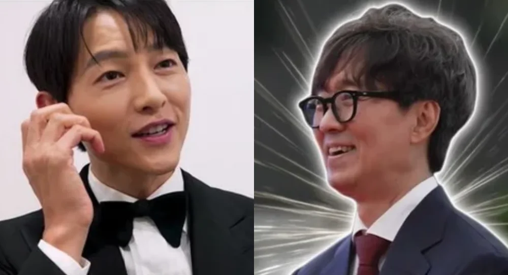 Song Joong Ki jokes he now answers Jang Hang Jun’s calls with both hands after director’s box office hit