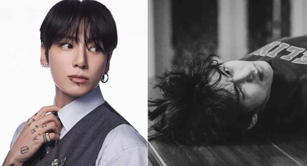 BTS' Jungkook reveals his favorite model is V as he shares stunning black and white photos taken by himself