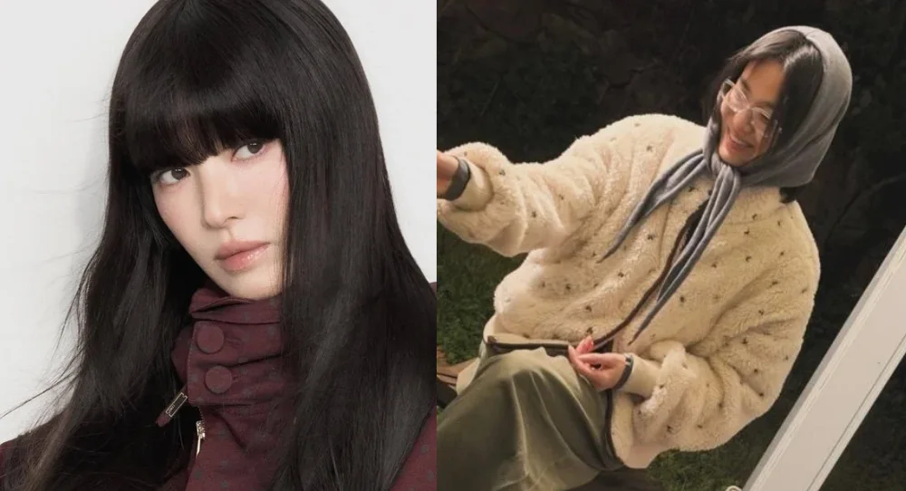 Song Hye Kyo surprises fans with makeup-free look and glasses in casual outdoor photos