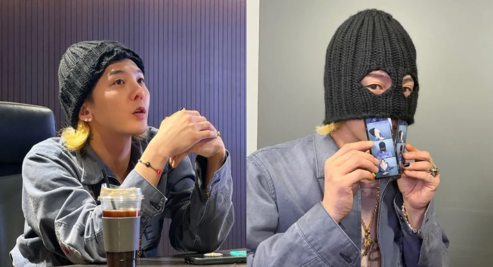 G-Dragon surprises fans with unusual beanie look that leaves only his eyes showing