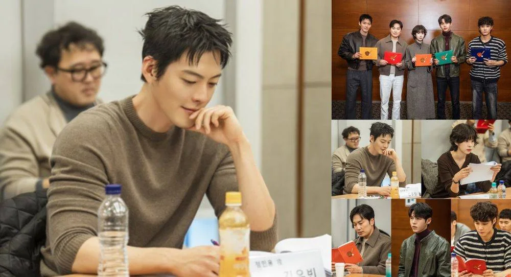 Kim Woo Bin returns to tvN after 4 years as new drama 'Gift' reveals first script reading ahead of December premiere