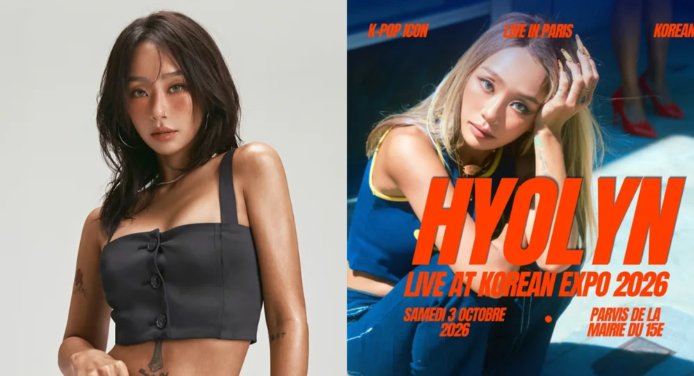 Hyolyn to debut special Korea-France anniversary song in Paris and donate all proceeds